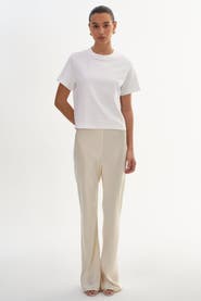 LAMARQUE Emile | Pull-on Satin Pants