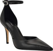 Calvin Klein Olettia Ankle Strap Pointed Toe Pump