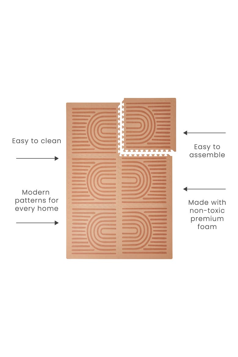 FoamPuzzle Baby Playmat, Alternate, color, CAMEL