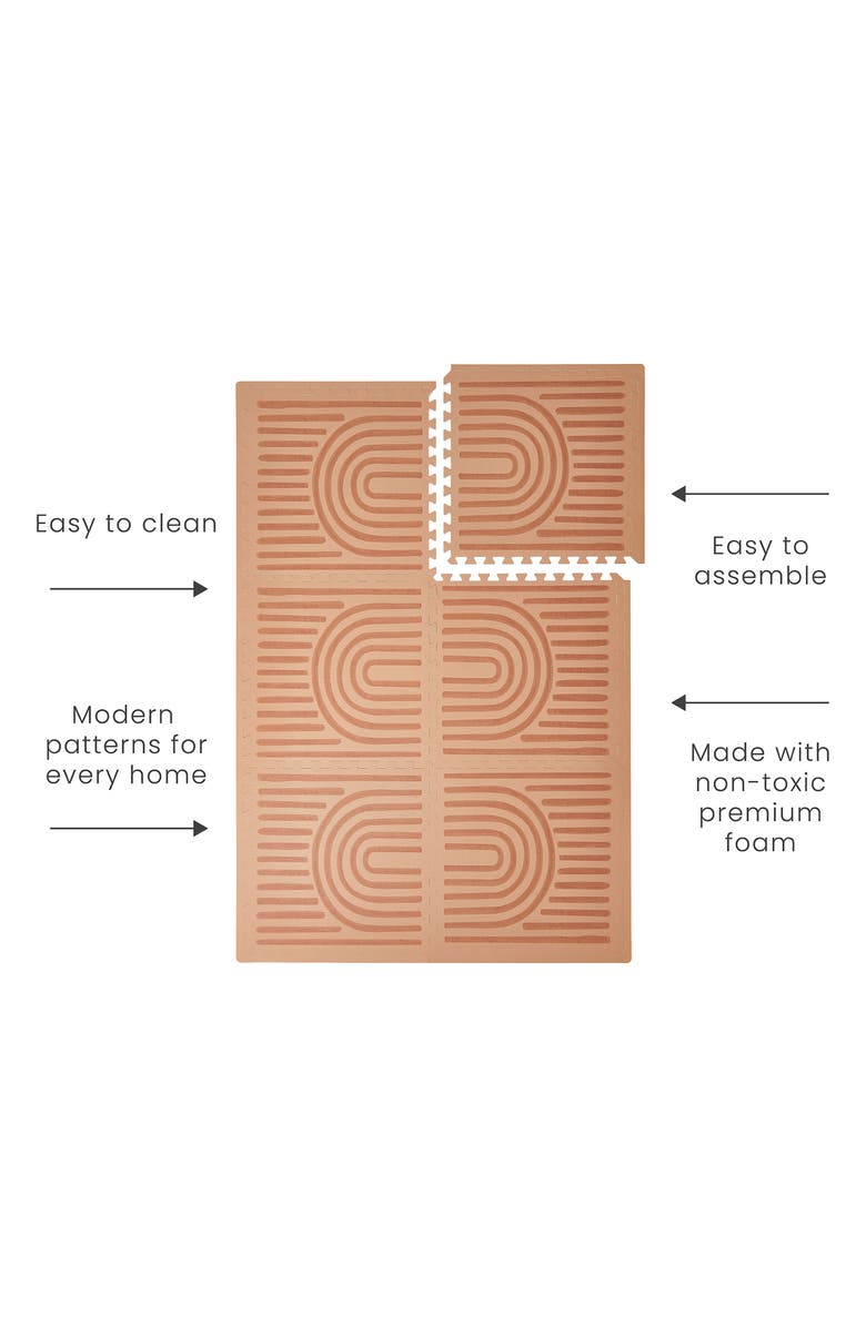 Toddlekind FoamPuzzle Baby Playmat, Alternate, color, Camel