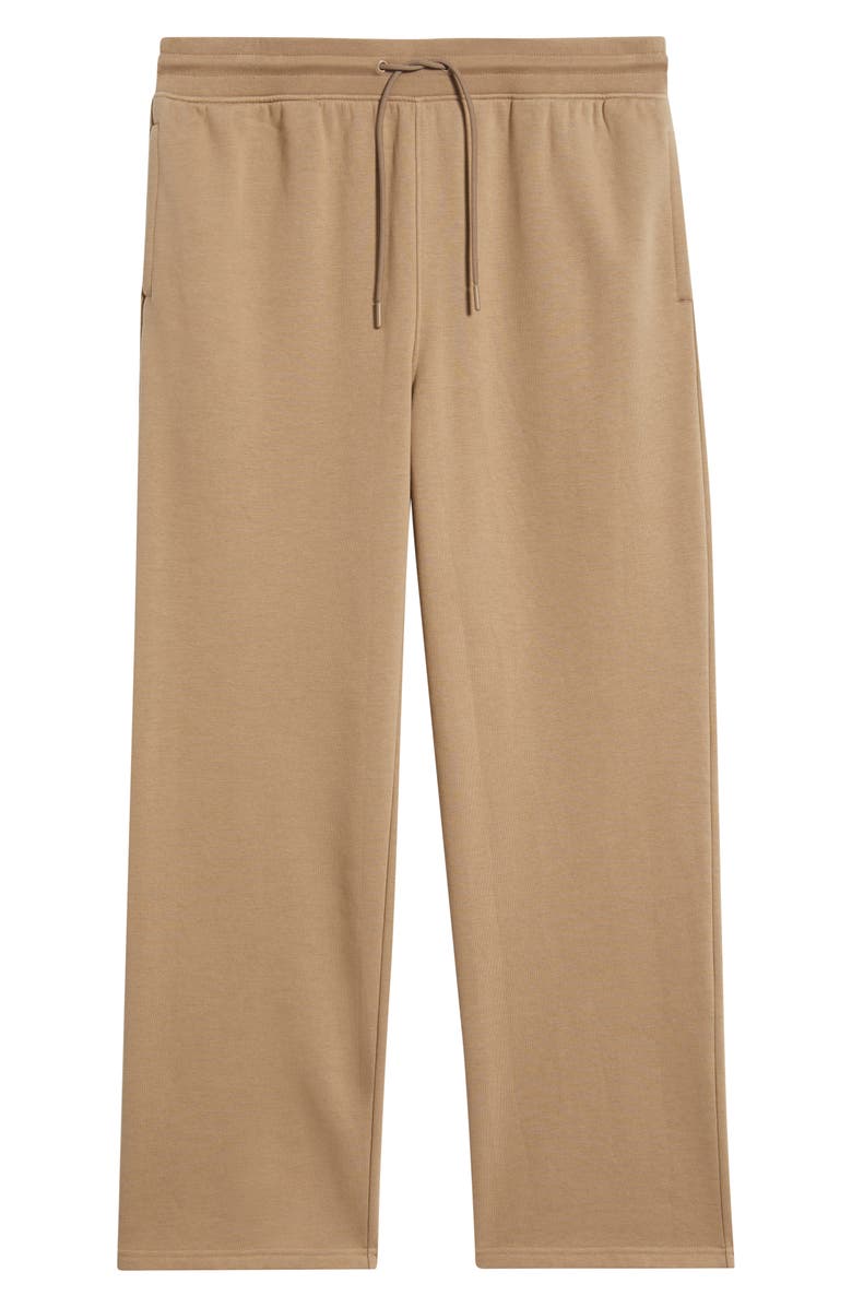 Zella Vital Fleece Pants, Alternate, color, Tan Fossil