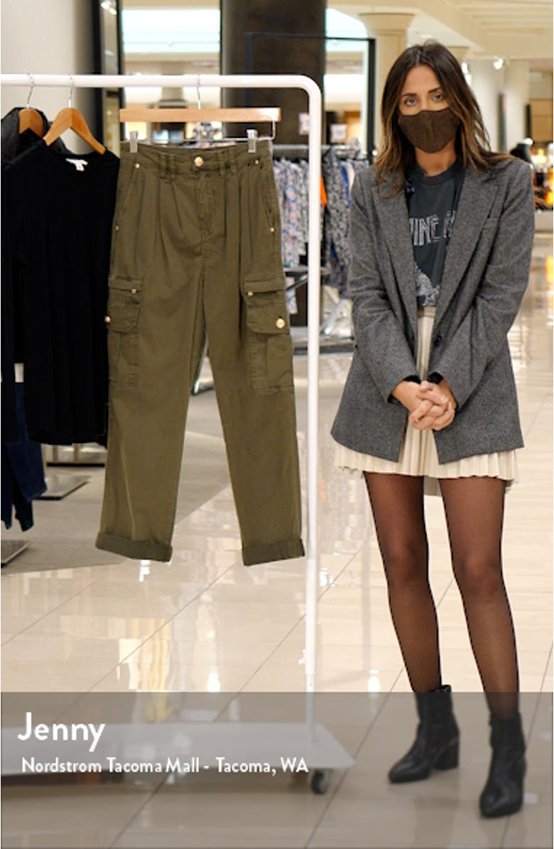 Stretch Cotton Twill Cargo Pants, sales video thumbnail