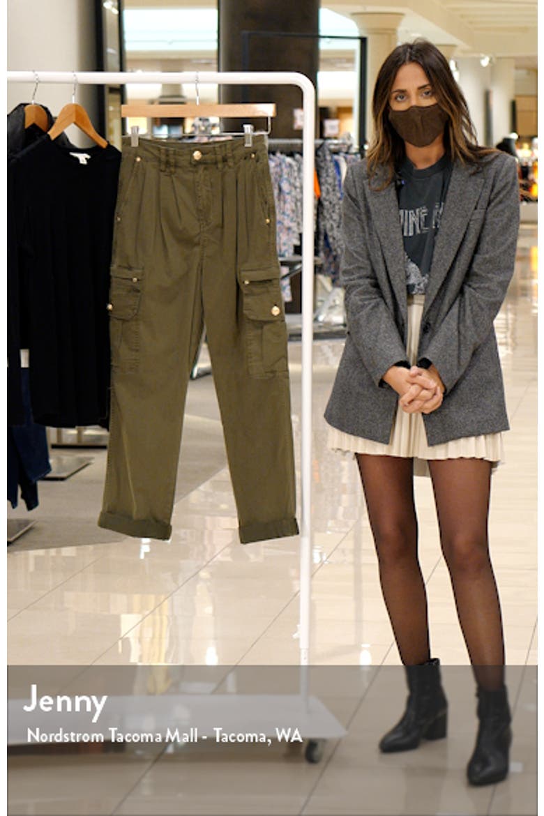 Stretch Cotton Twill Cargo Pants video