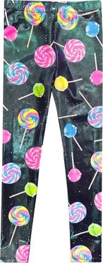 PixieLane Kids' Glitter Shine Leggings