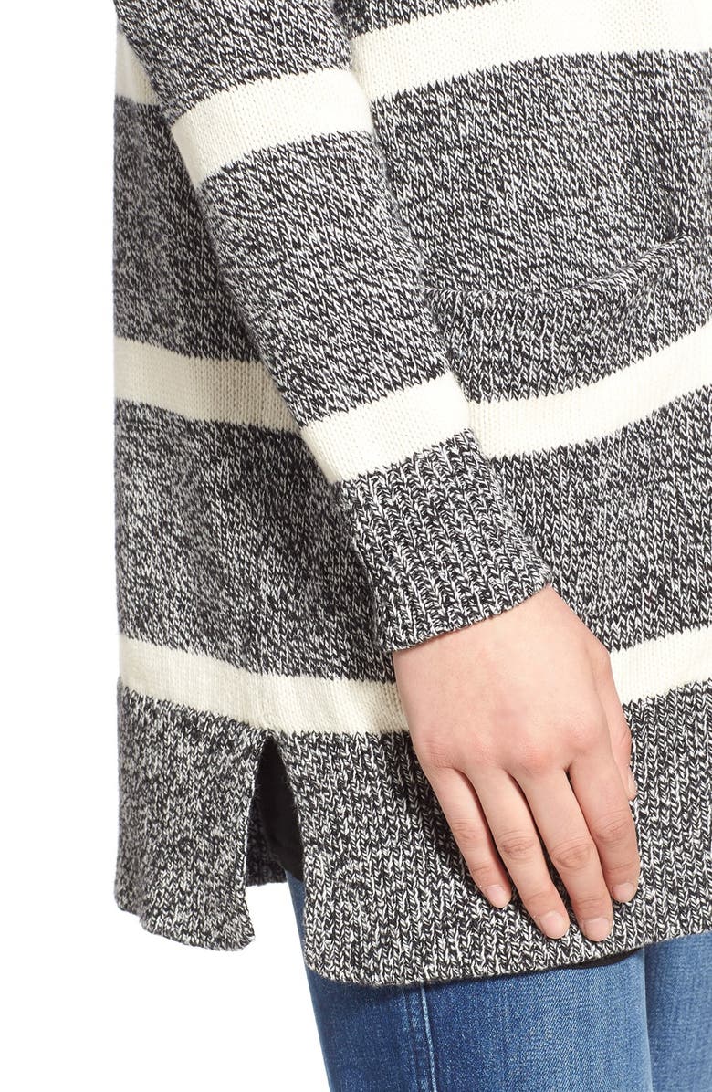Madewell 'Charlie' Stripe Cardigan, Alternate, color, 