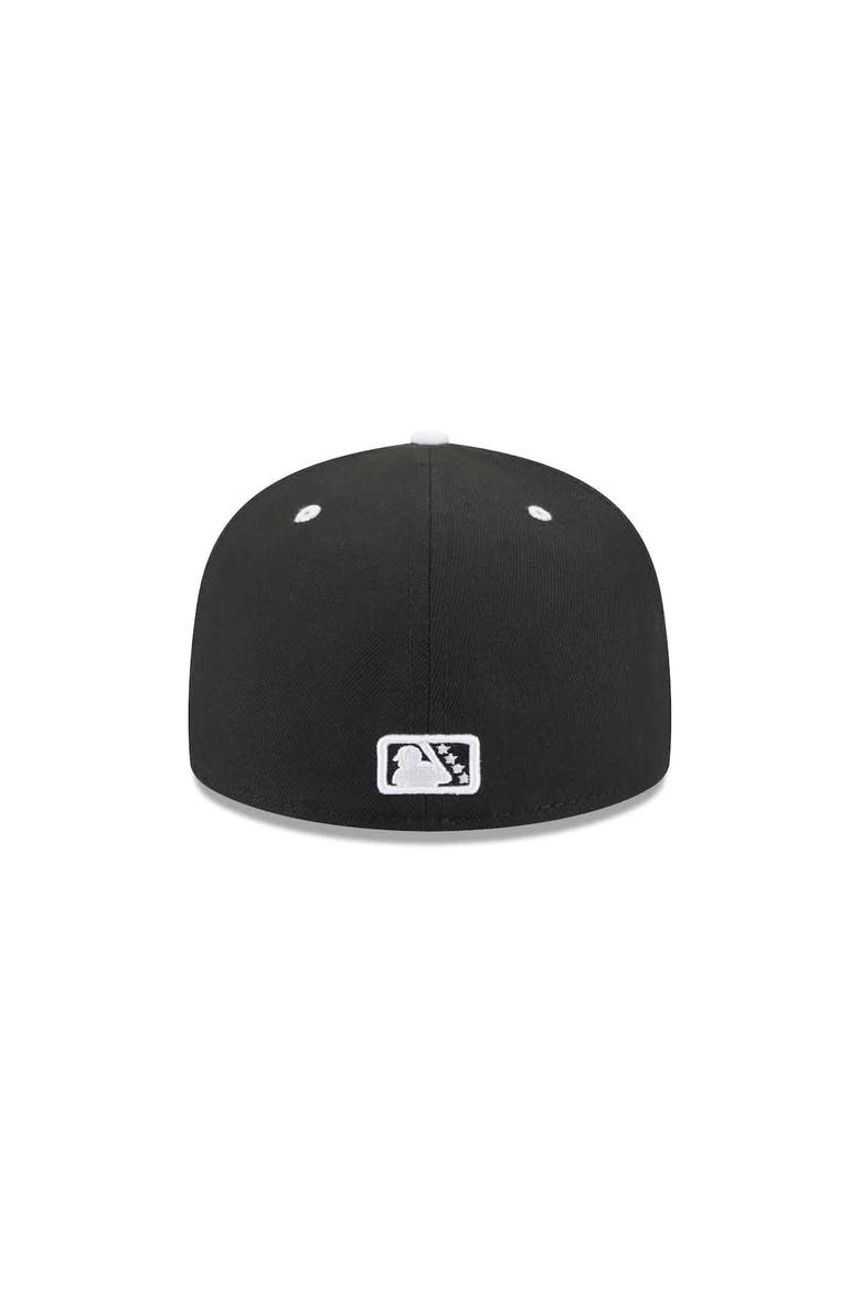 Men's New Era  Black Erie SeaWolves Theme Nights 59FIFTY Fitted Hat, Alternate, color, Black