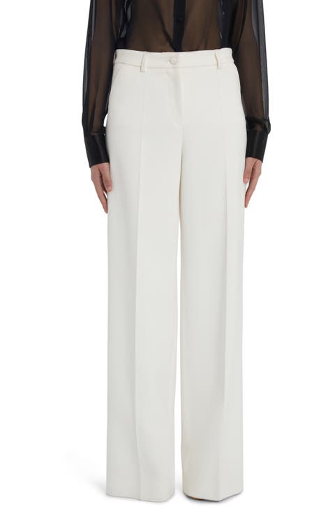 Wide Leg Crepe Pants