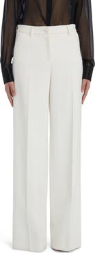Dolce&Gabbana Wide Leg Crepe Pants