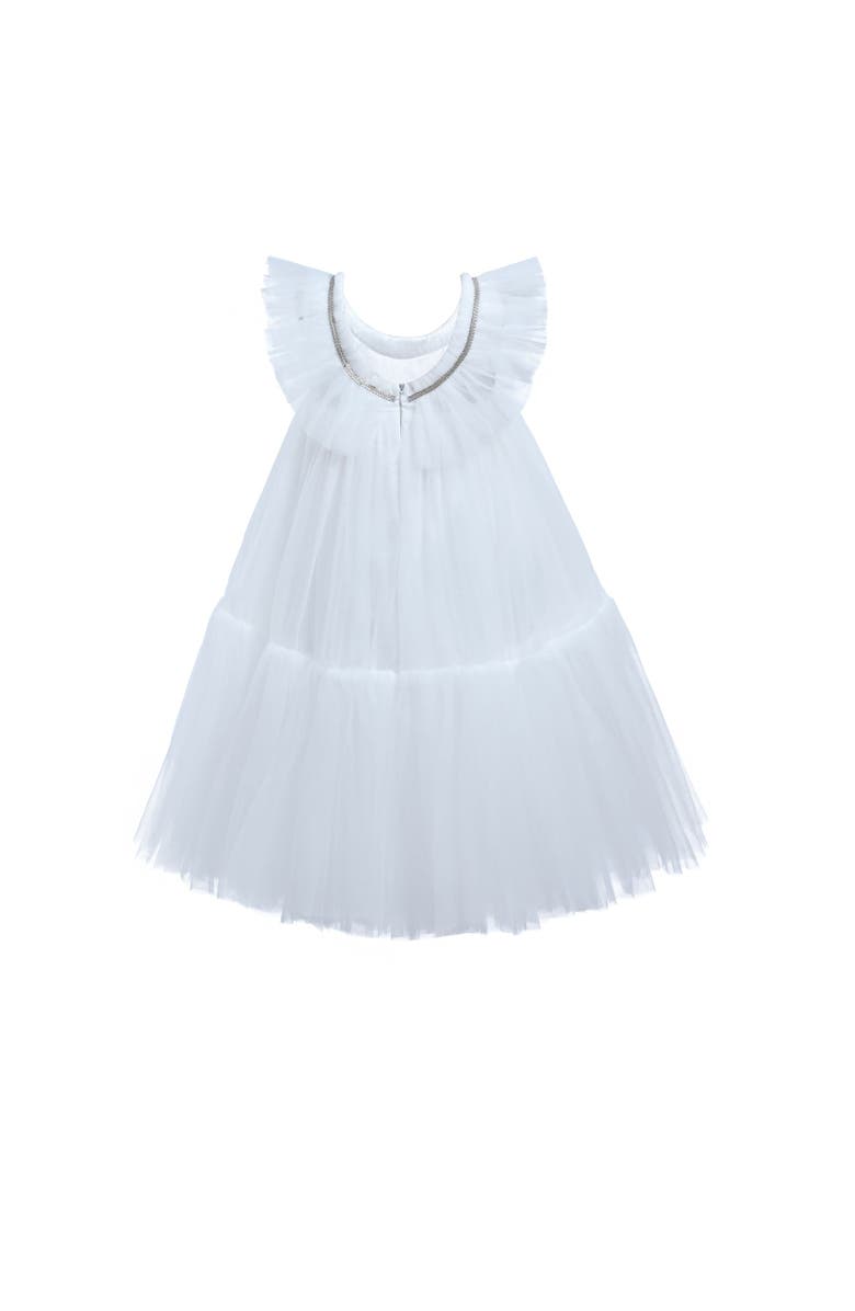 Tulleen Beckwith Dress, Alternate, color, White