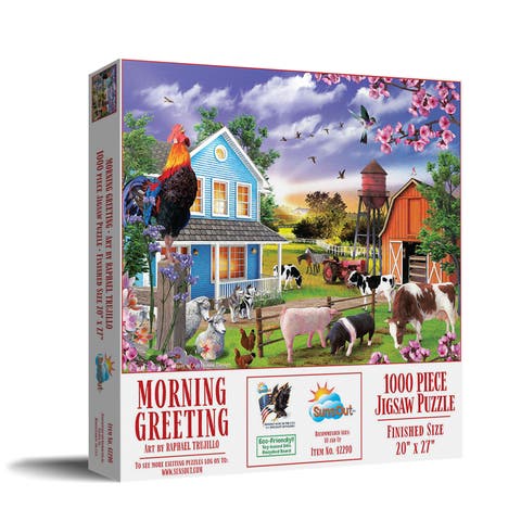 Morning Greeting 1000 piece Jigsaw Puzzle for Adults