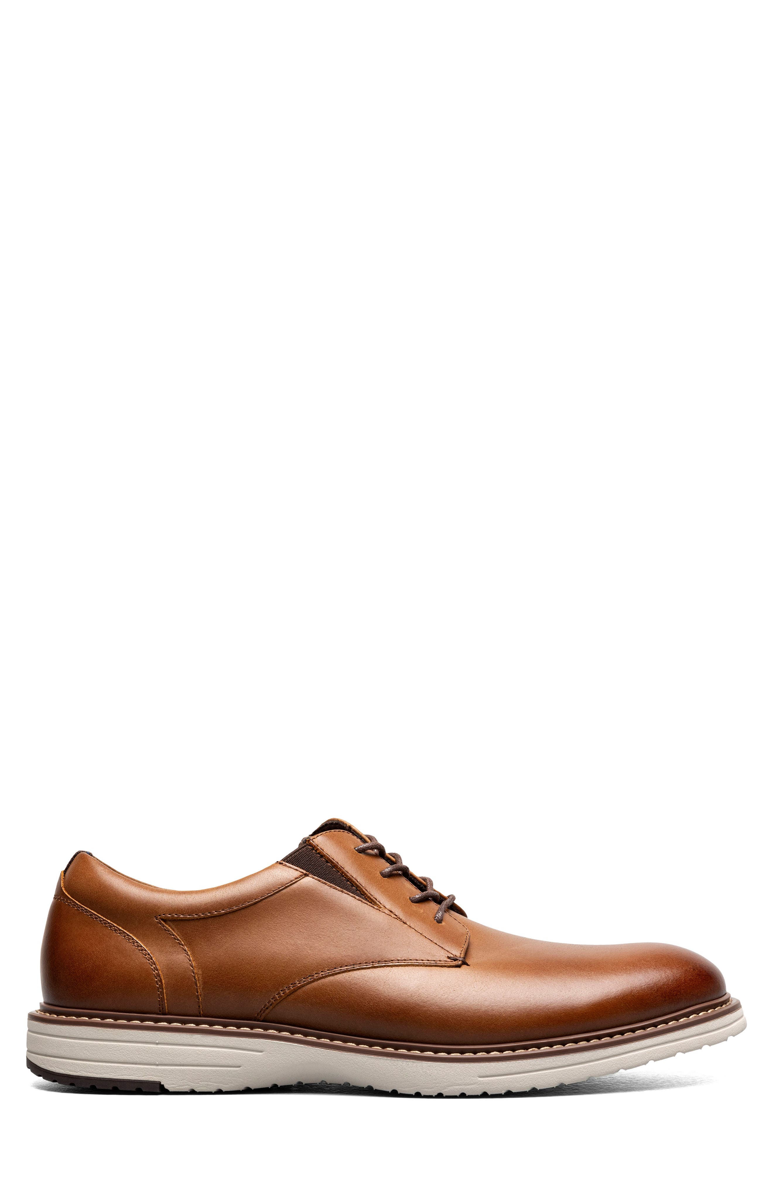Griff Plain Toe Derby - Wide Width Available, Alternate, color, COGNAC MULTI