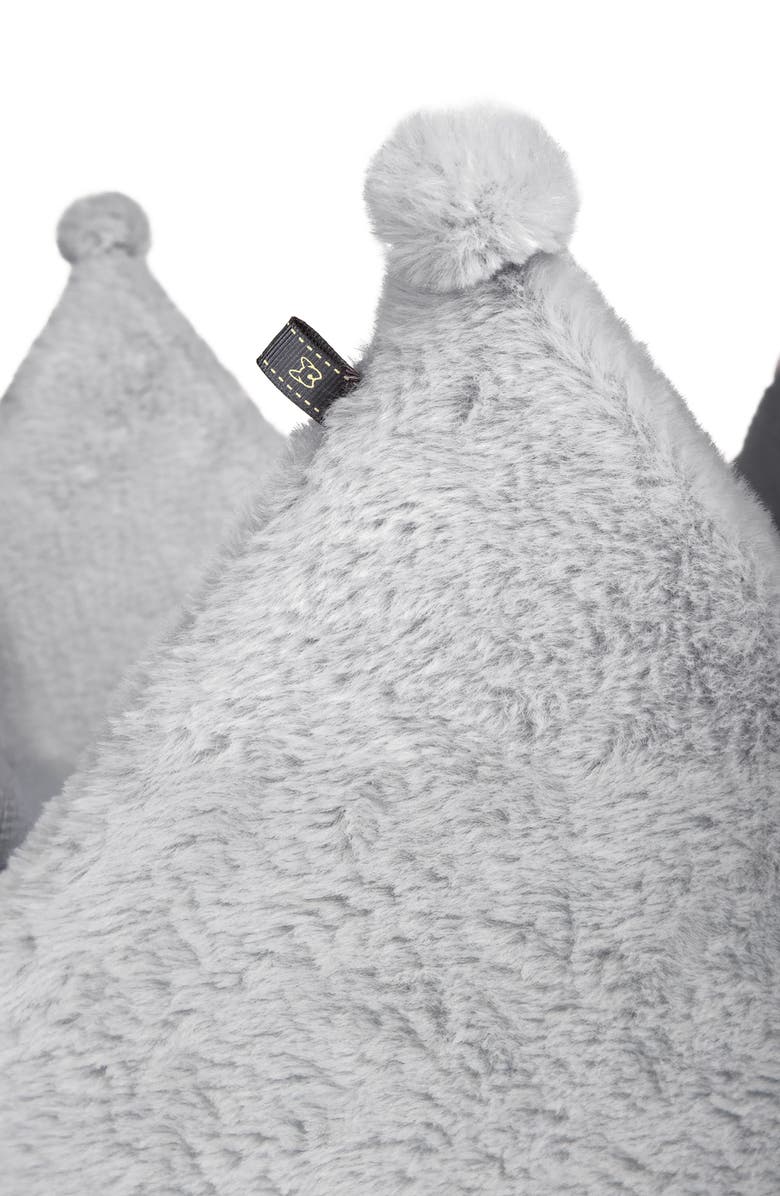 Nandog Pet Gear Crown Dog  Bed for Cats & Dogs, Alternate, color, Pearl River Gray