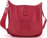 Pre-Owned Hermes Evelyne Bag Gen III Clemence PM