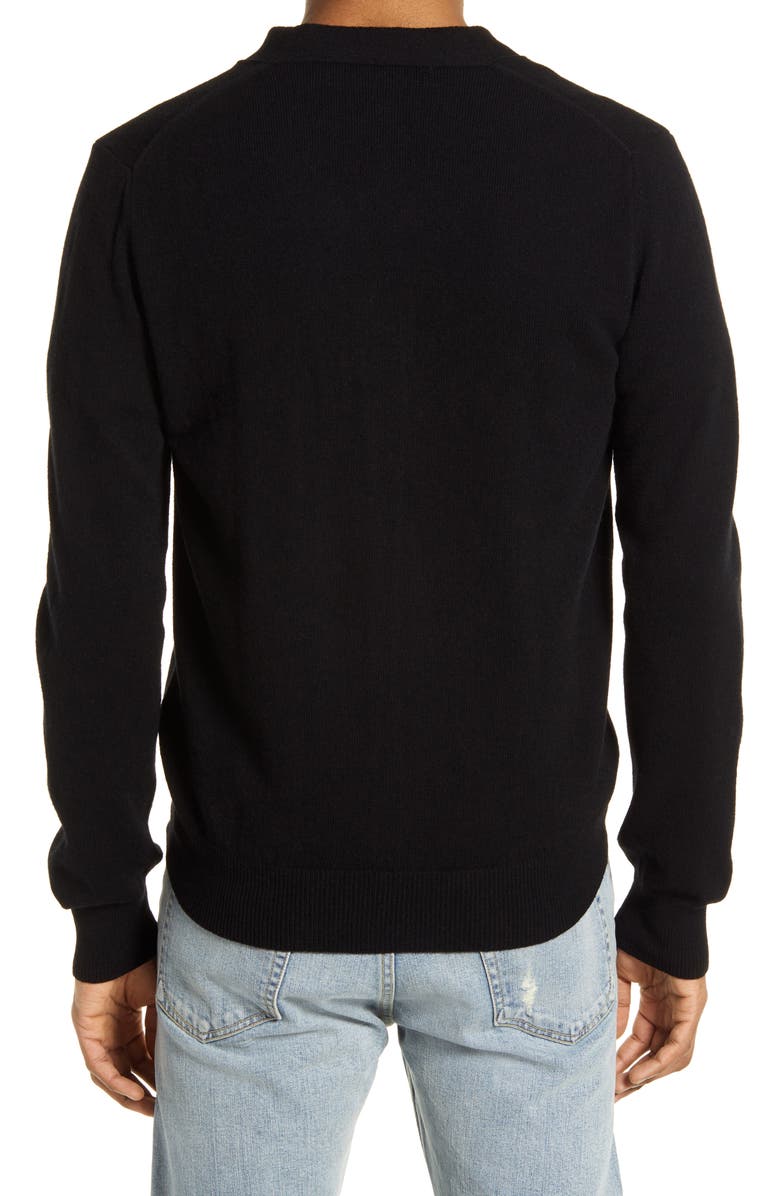 Comme des Garçons PLAY Small Heart Sweatshirt, Alternate, color,