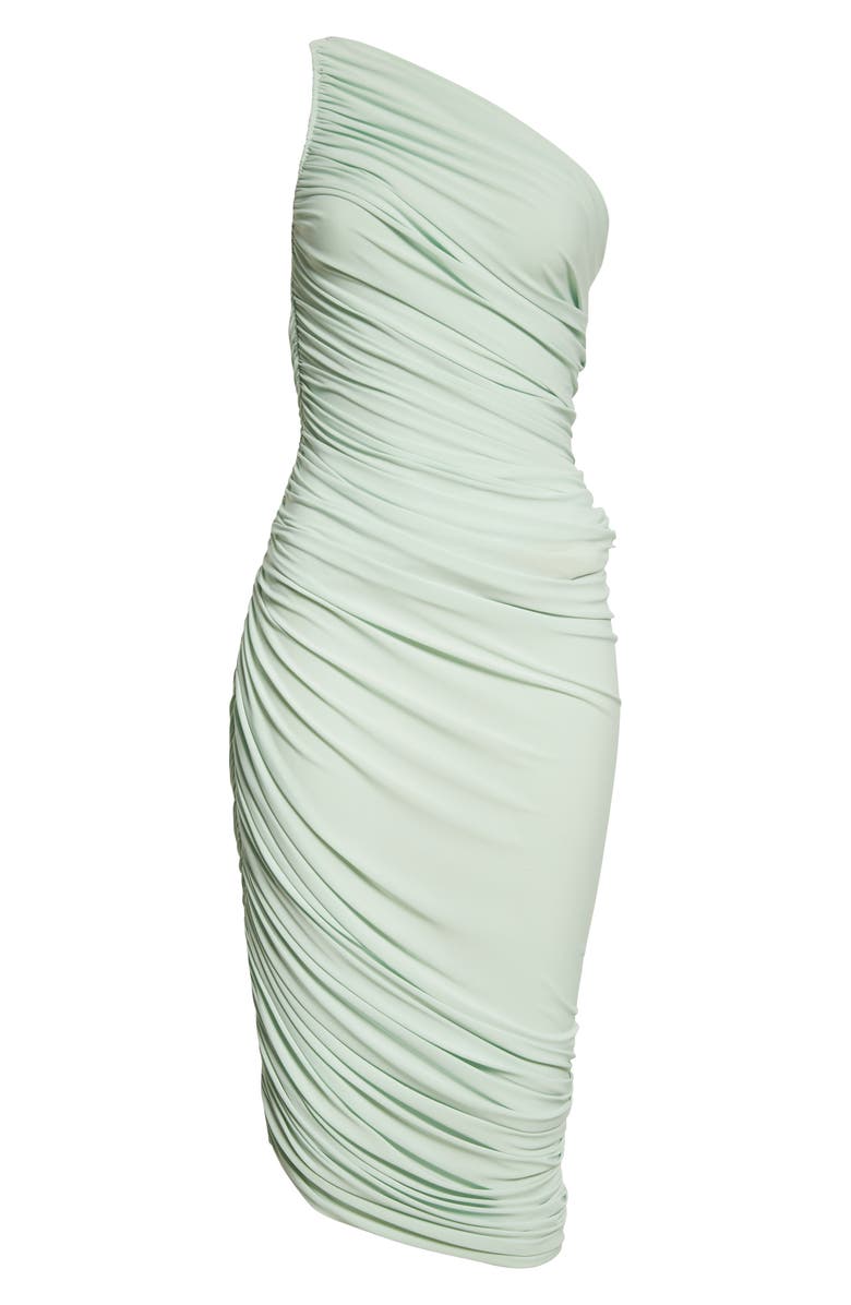 Norma Kamali Diana Ruched Body-Con Dress, Alternate, color, 