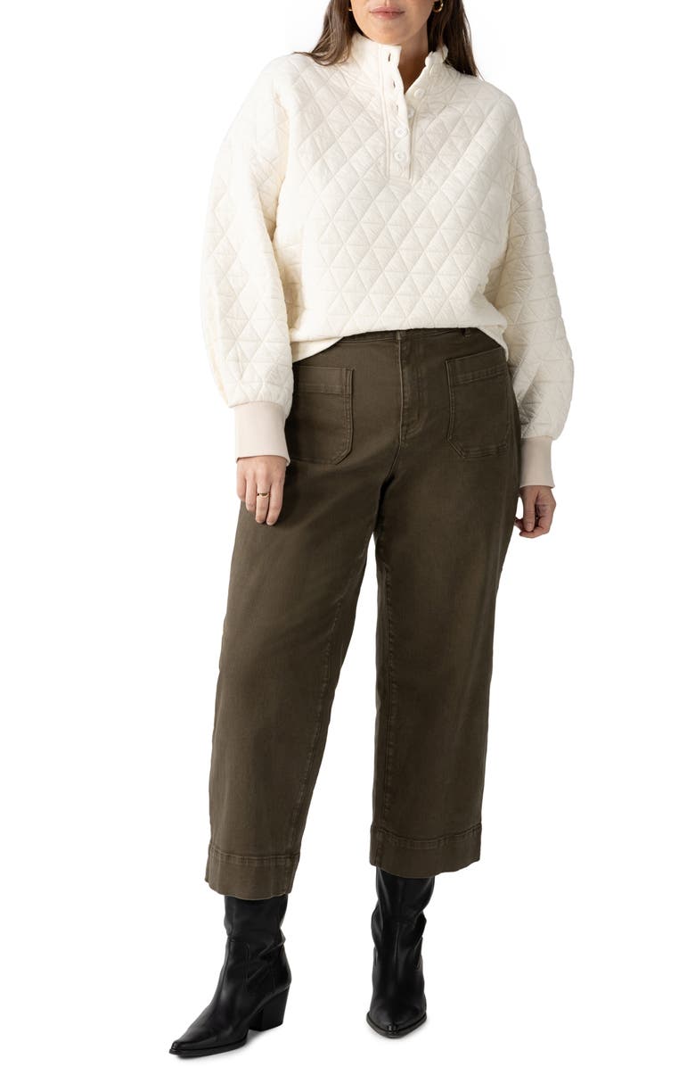 Sanctuary Quilted Popover Jacket, Alternate, color, 