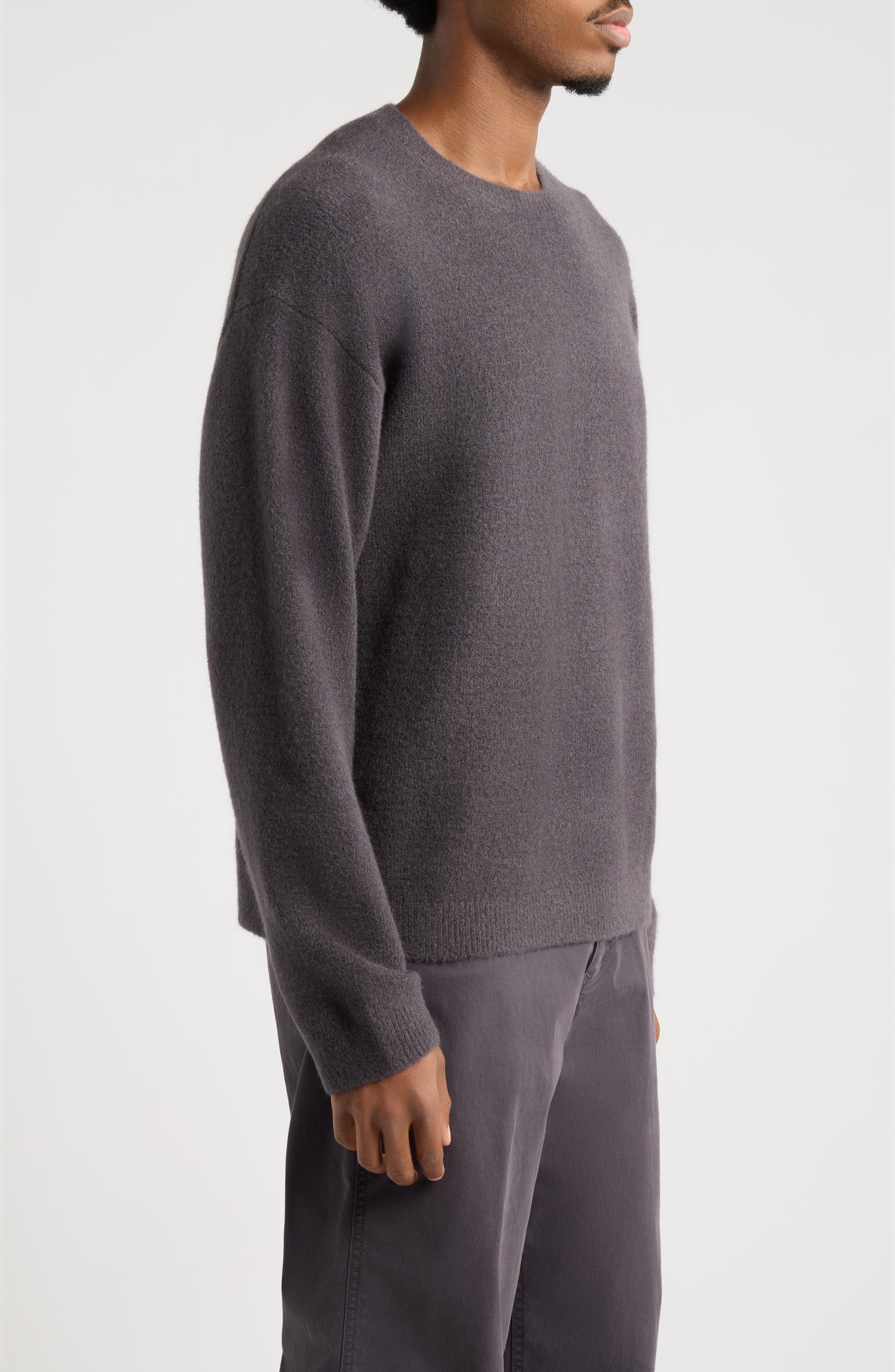 BP. Fuzzy Crewneck Sweater (Men) | Nordstrom
