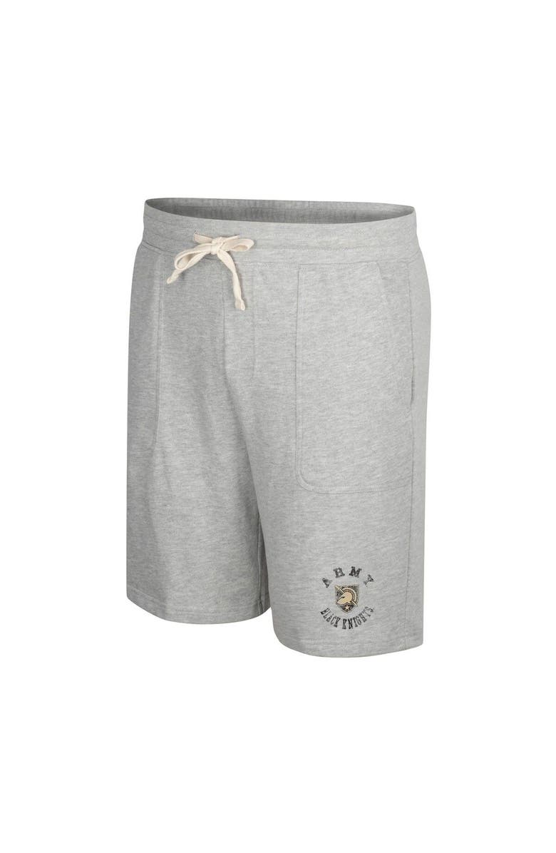 COLOSSEUM Men's Colosseum Heather Gray Army Black Knights Love To Hear This Terry Shorts, Alternate, color, Heather Gray