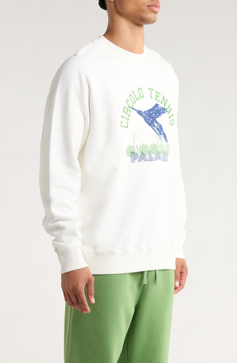 Diadora Legacy Graphic Sweatshirt, Alternate, color, Snow White