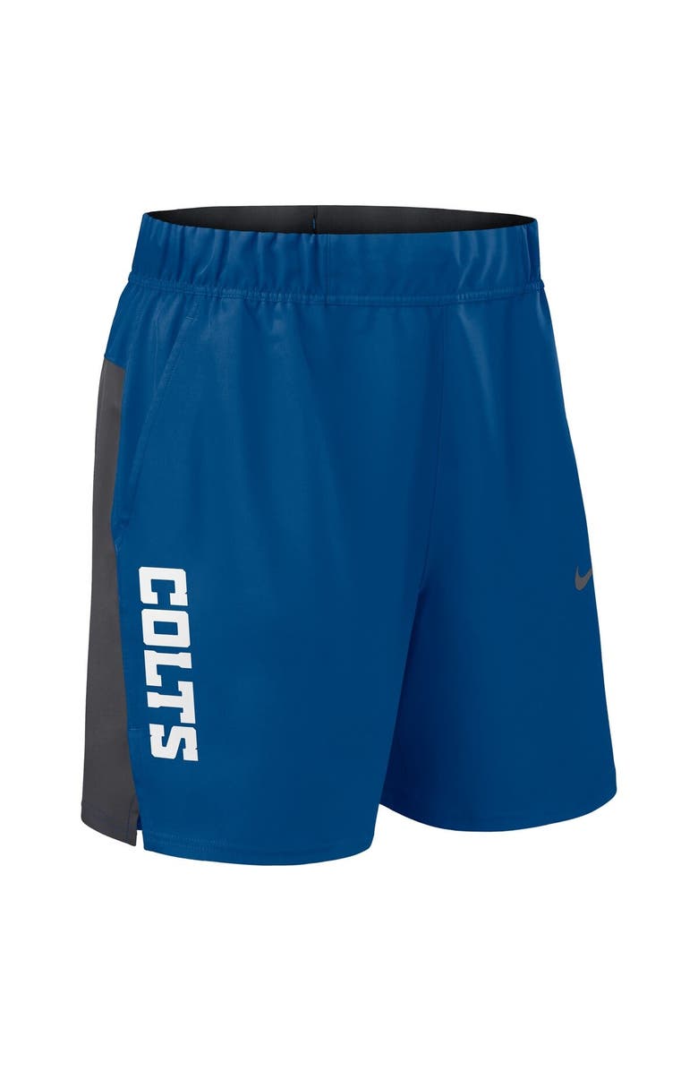 Nike Men's Nike Royal Indianapolis Colts Woven Victory Performance Shorts, Alternate, color, Royal