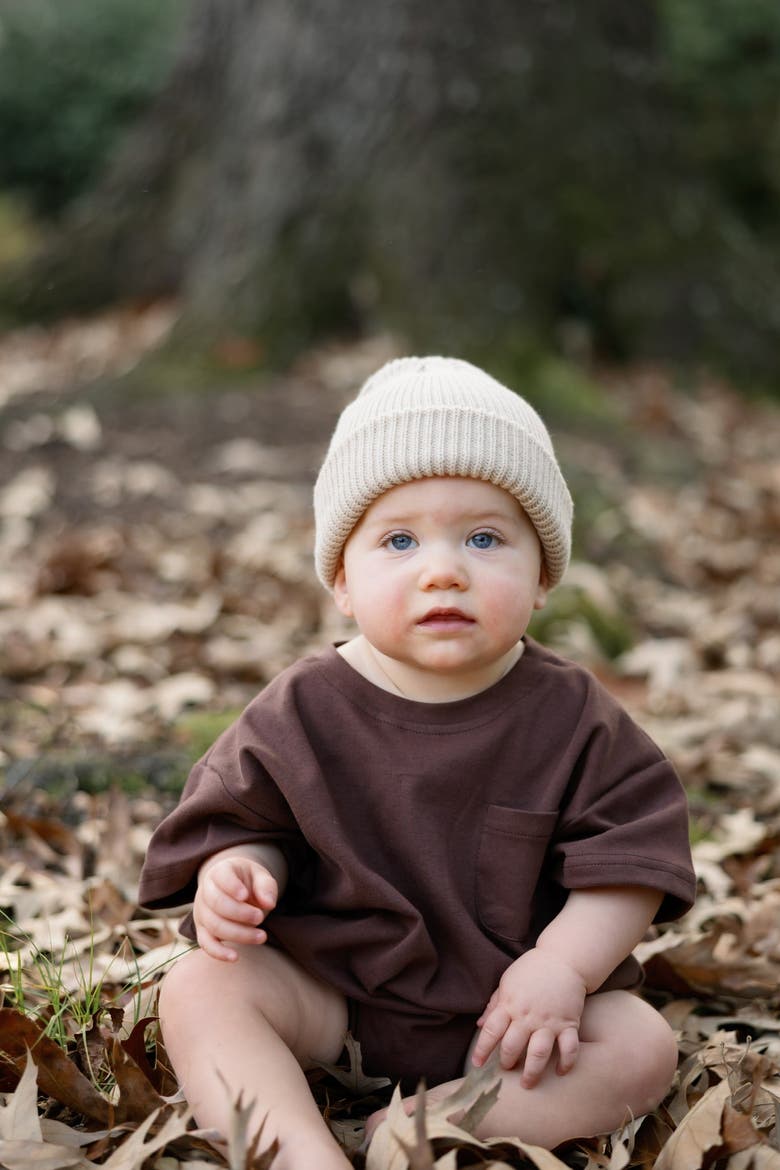 Cory Pocket Romper, Alternate, color, Chocolate