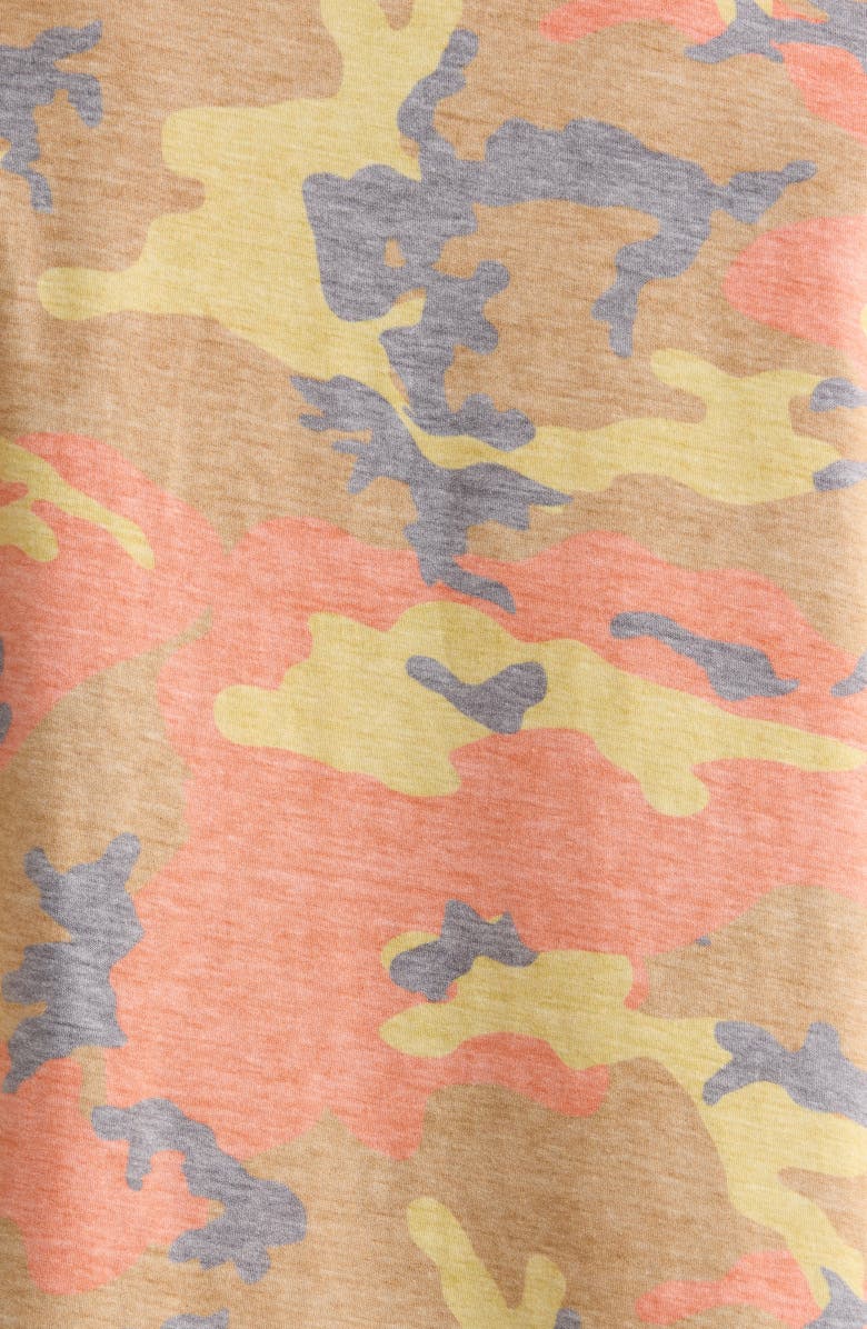 PLEASURES Sensation Camo T-Shirt, Alternate, color, Orange