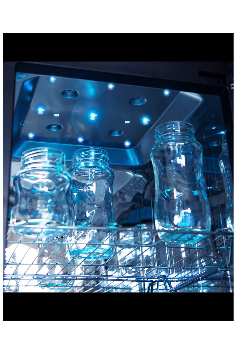 LED Sanitizer & Dryer Ultra Sanitize + Dry + Storage, Alternate, color, WHITE