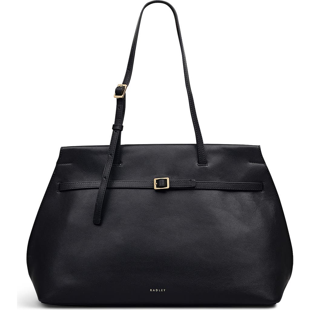 Radley The Christina Large Ziptop Shoulder Bag In Black