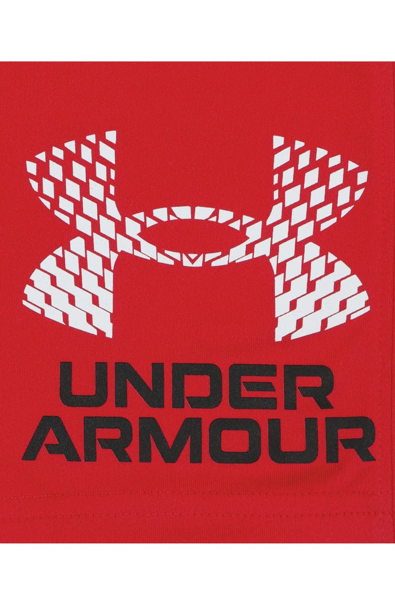 Under Armour Kids' UA Tech<sup>™</sup> Logo Graphic Shorts, Alternate, color, Red
