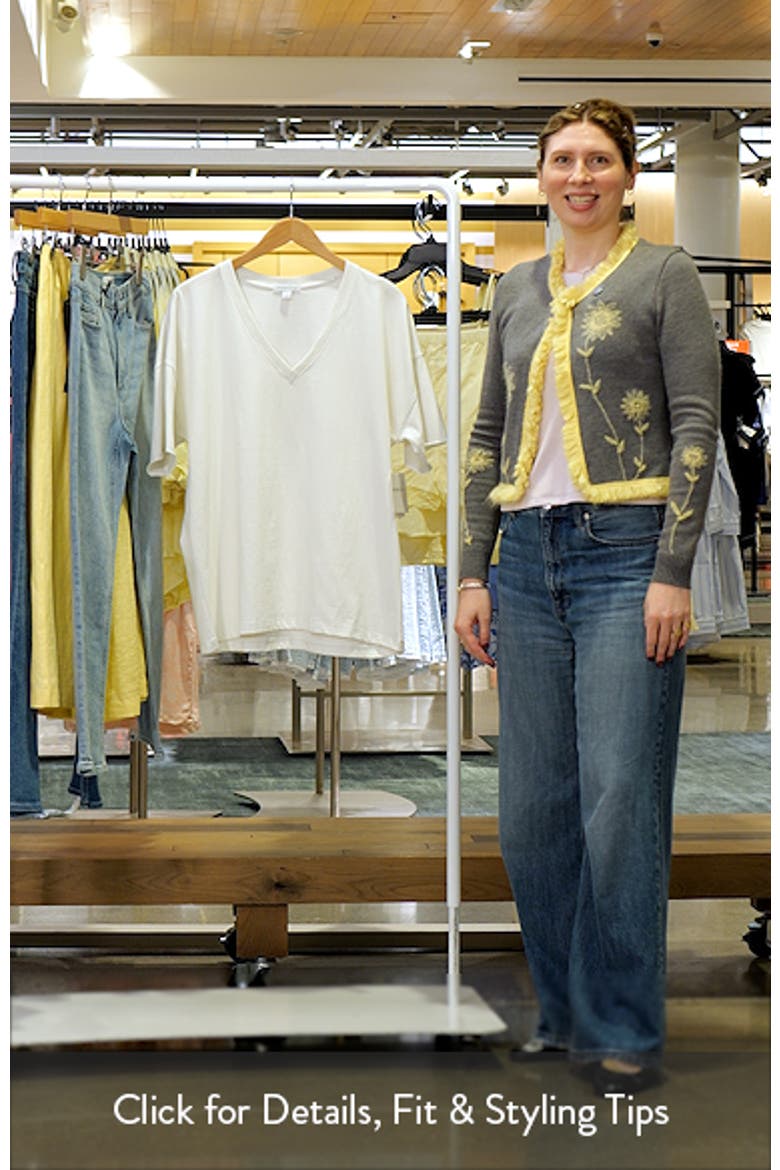 SoftKnit Better Than Ever Oversize V-Neck T-Shirt video