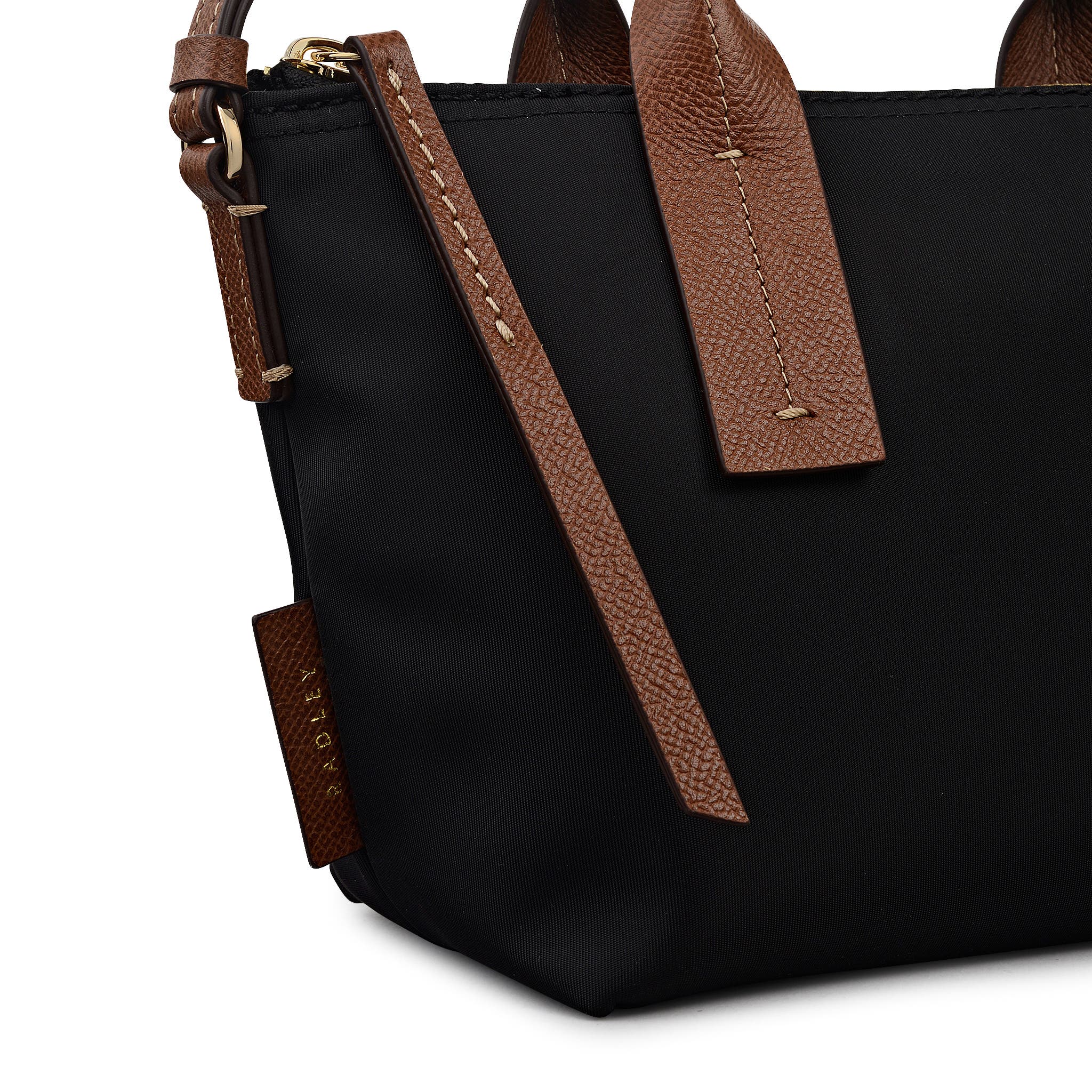 Radley The Townley Small Ziptop Crossbody Bag, Alternate, color, Black