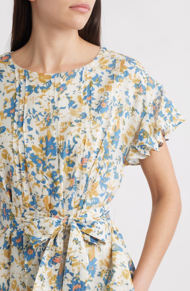 Cleobella Lynn Floral Print Minidress, Alternate, color, Carina Print