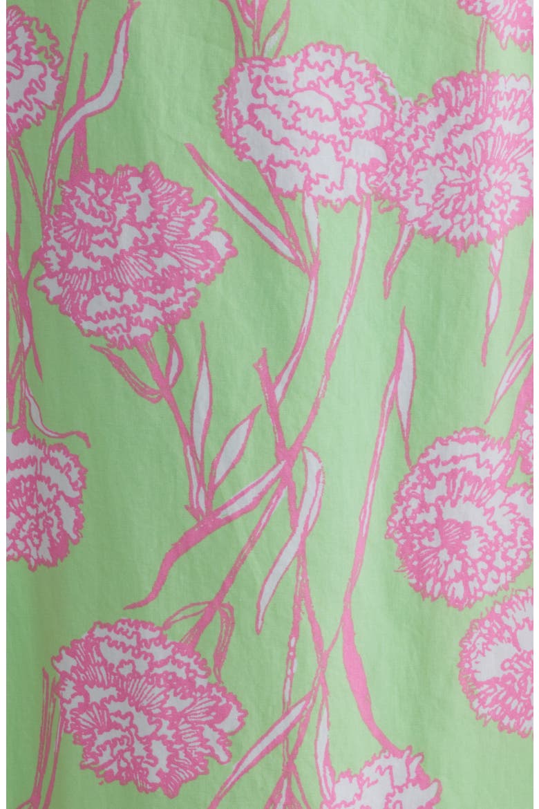 Haliey Floral Print Sundress, Alternate, color, PISTACHIO MACARON ALINA