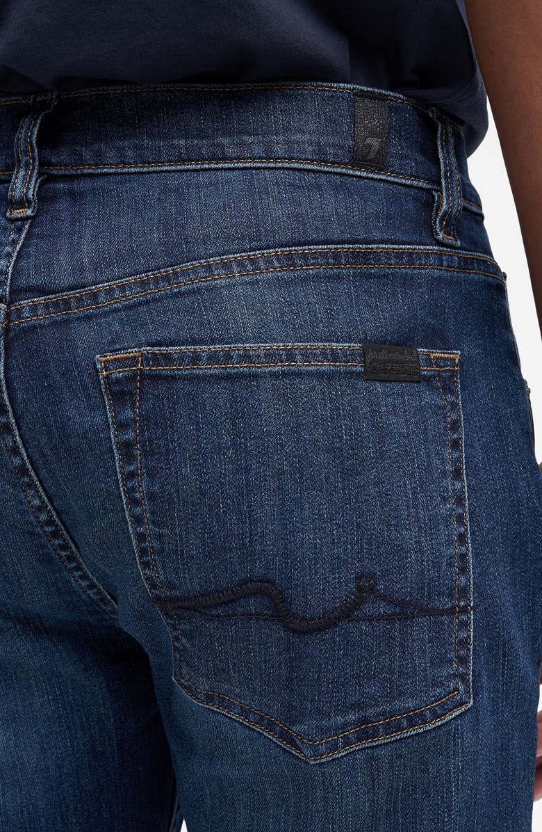 7 For All Mankind Airweft The Straight Leg Jeans, Alternate, color, Ironwood