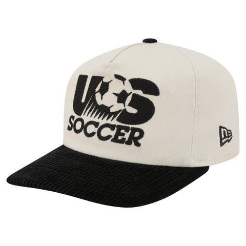 Men's New Era Natural/Black USMNT 19TWENTY Adjustable Hat