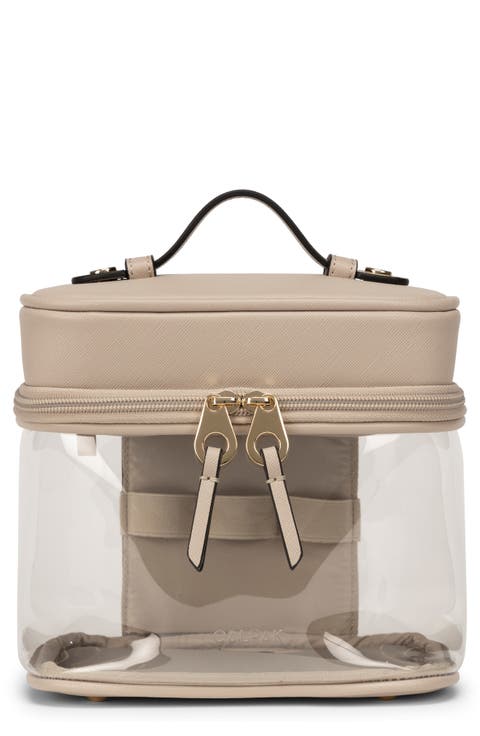 Clear Train Case