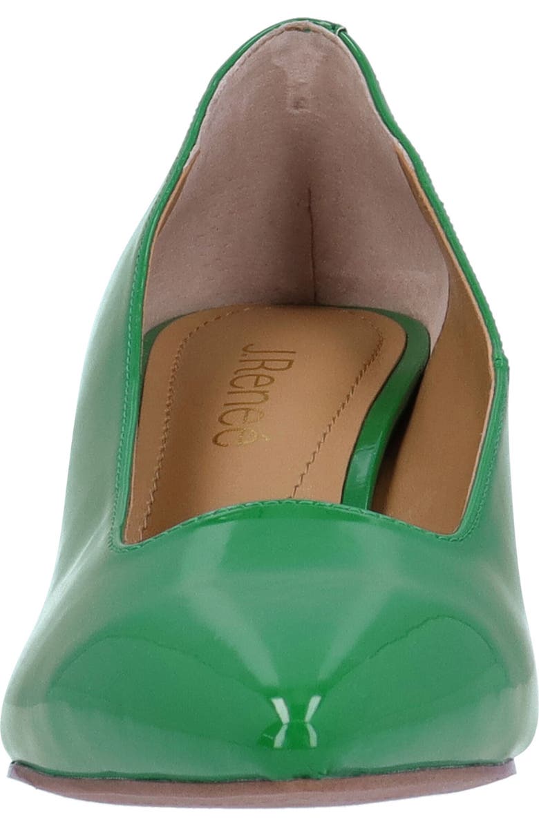 J. Reneé Anisha Pointed Toe Pump, Alternate, color, Green