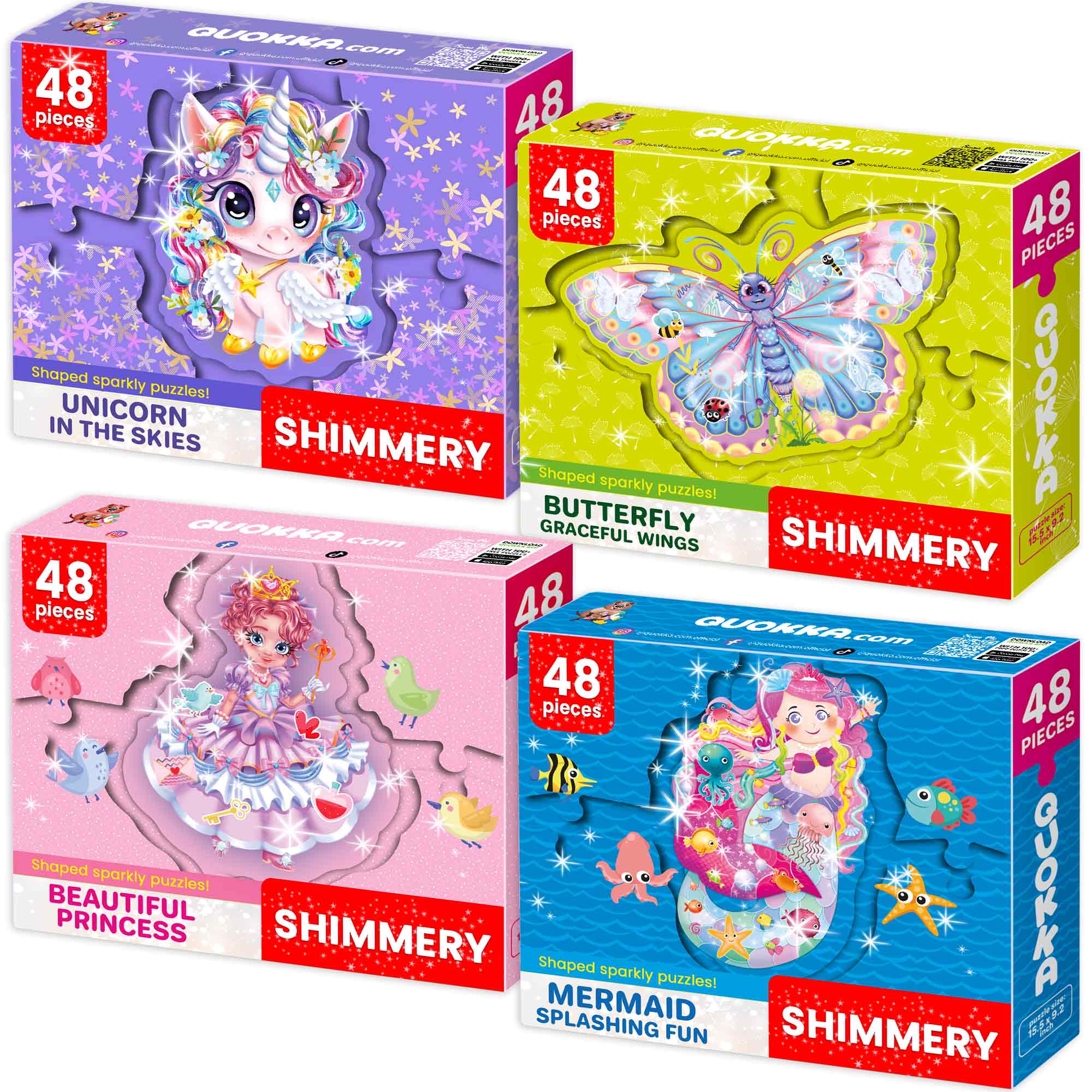 selected Princess, Mermaid, Unicorn