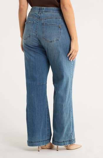 Dart Wide Leg Jeans