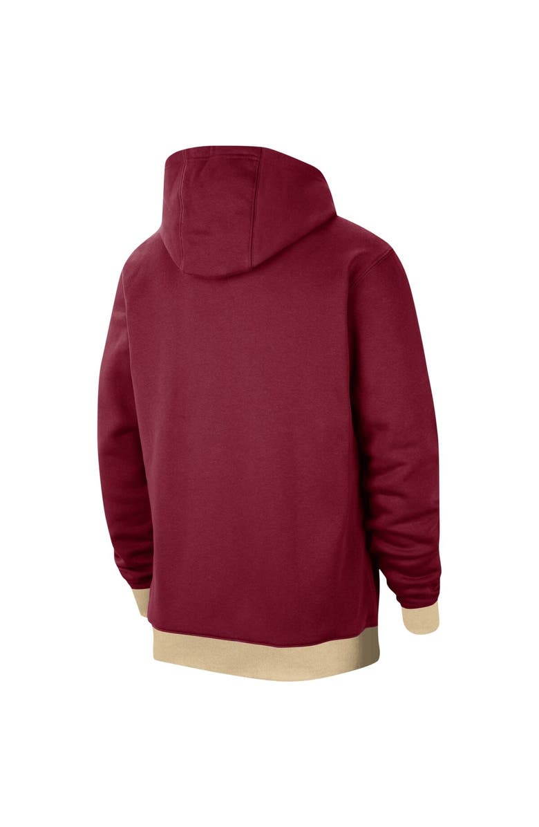 Nike Men's Nike  Crimson Alabama Crimson Tide Campus Retro Fleece Pullover Hoodie, Alternate, color, 