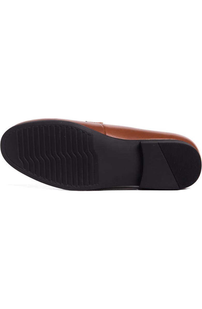 Marc Joseph New York Avery Street Hands Free Technology Leather Buckle Loafer, Alternate, color, Cognac Napa Leather