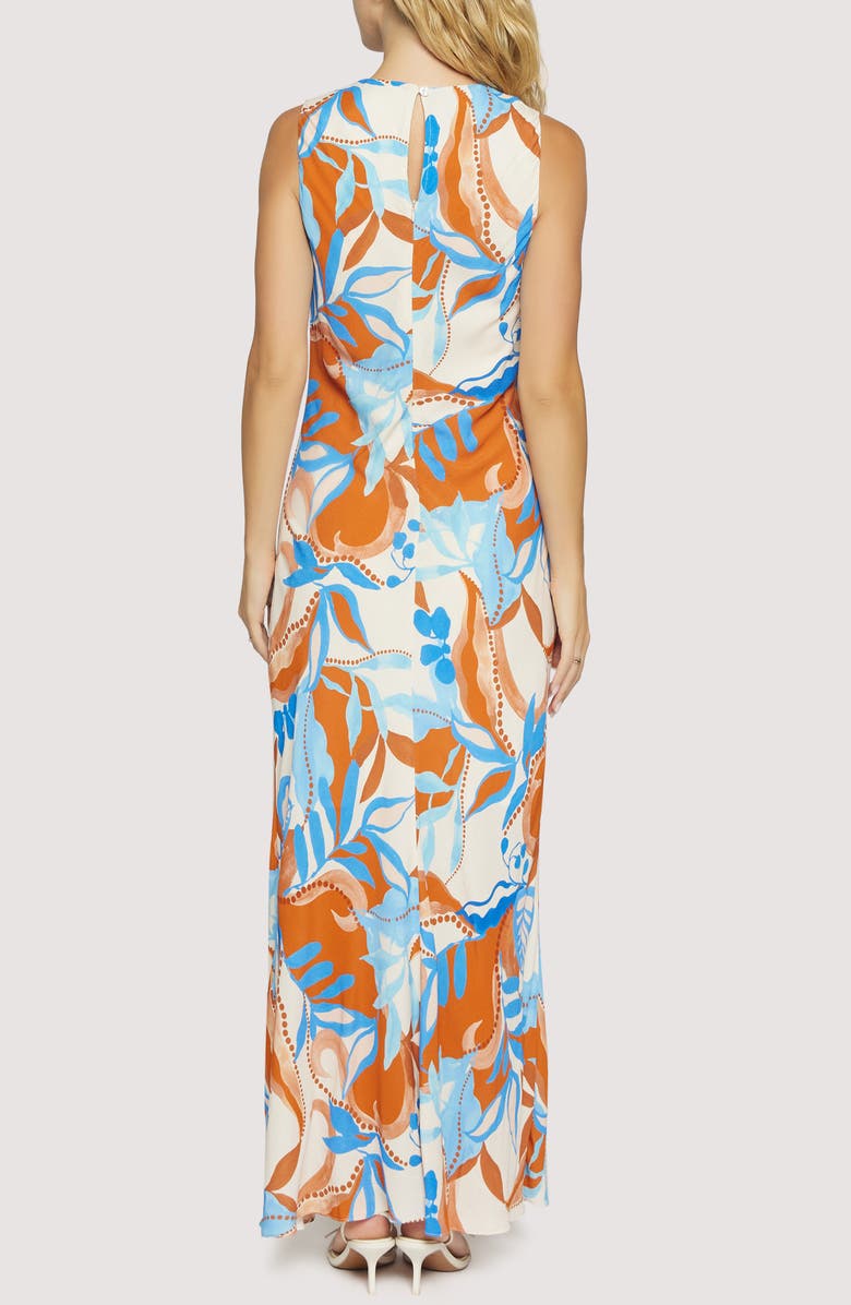 Lost + Wander Bask in Capri Maxi Dress, Alternate, color, Cream-Multi