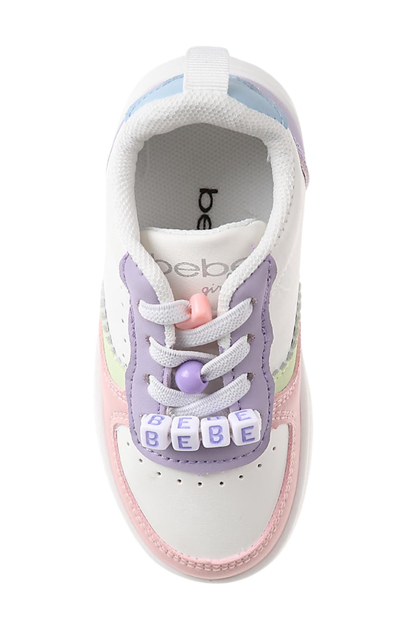 bebe Kids' Court Sneaker, Alternate, color, 
