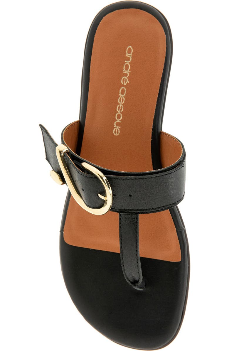 André Assous Nix Flip Flop, Alternate, color, Black