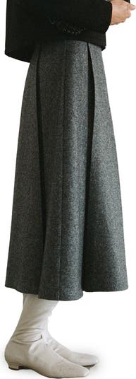 ◎mangomanyplease◎ NUVELL WOOL SKIRT (2colors) Designer fashion, Seoul-fully created | W Concept