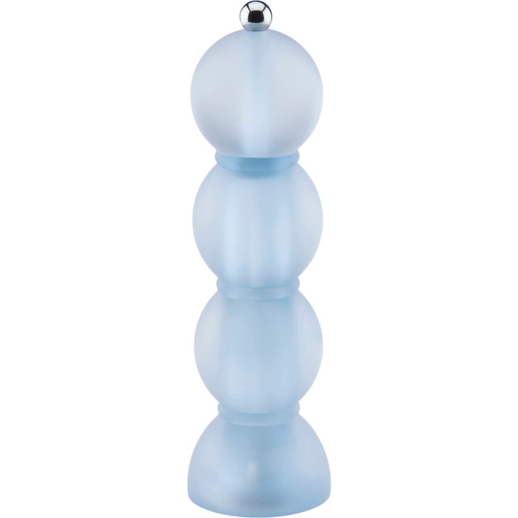 Addison Ross London Frost Salt & Pepper Mill In Blue