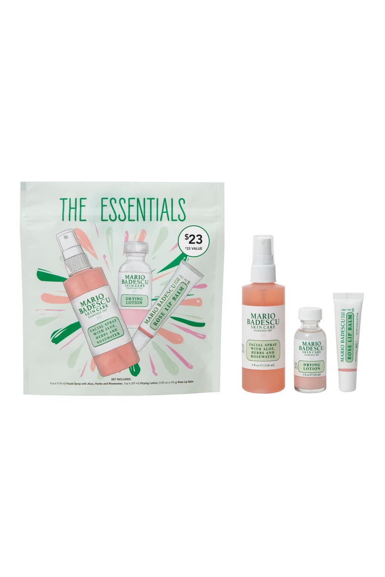Full Size Drying Lotion, Face Mist & Lip Balm Set-$33 Value, Alternate, color, NO COLOR