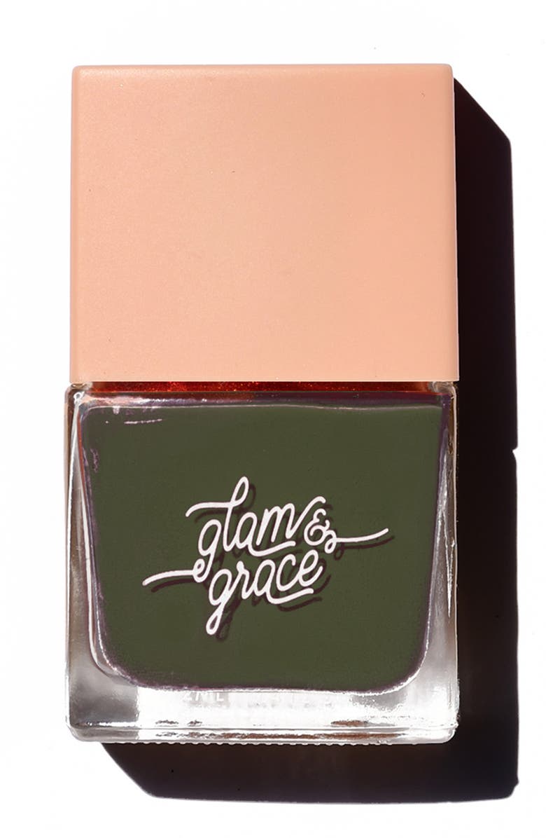 Glam & Grace Nontoxic Nail Polish, Main, color, Under Ground