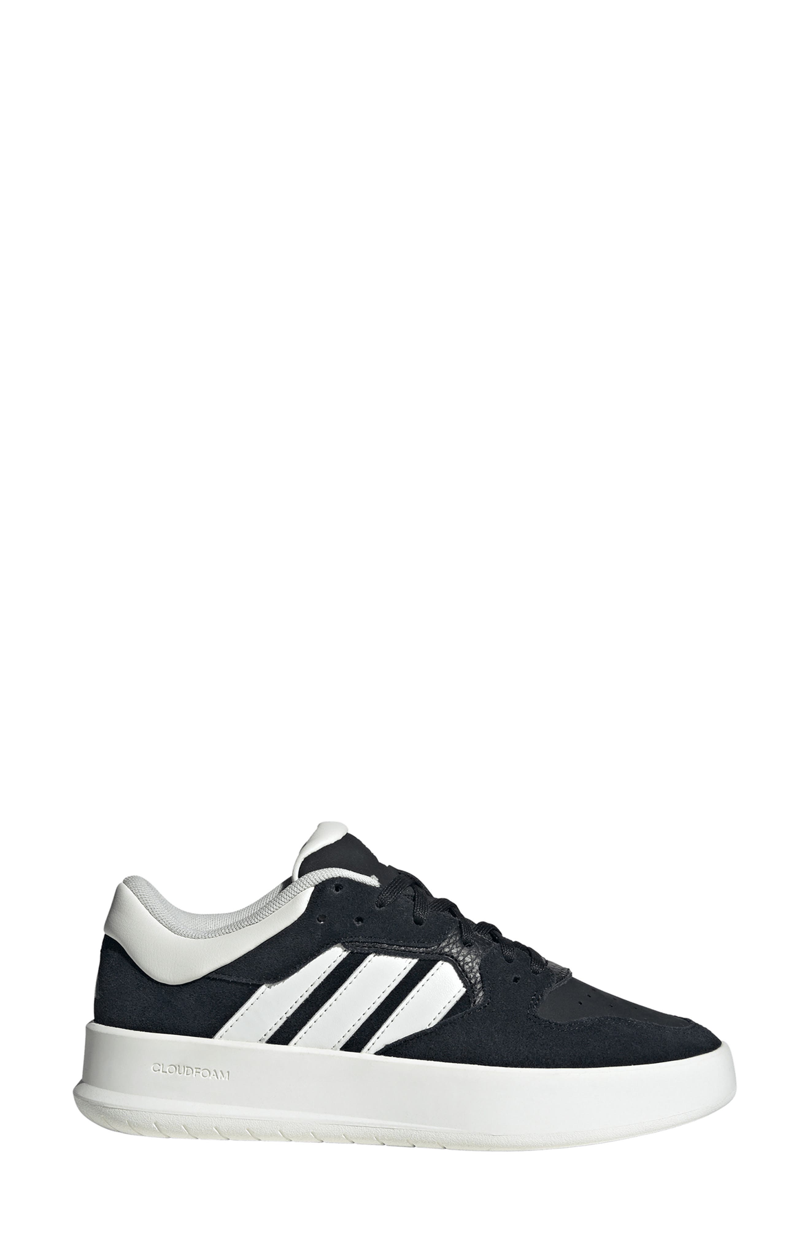 adidas Court 24 Sneaker, Alternate, color, Core Black/ Off White/ Carbon