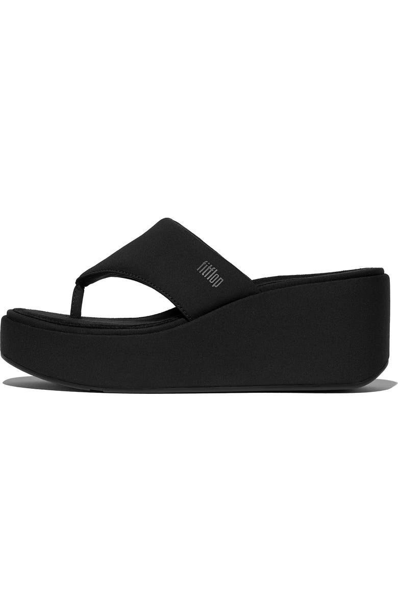 FitFlop PlatFForms Wedge Toe Post Sandal, Alternate, color,